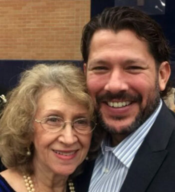 Albert and his mom